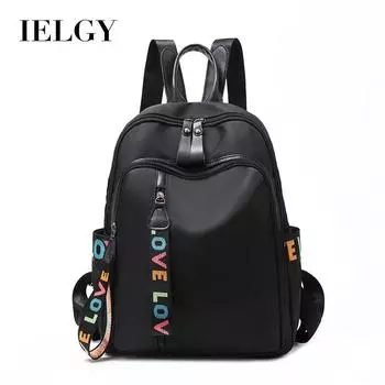 IELGY Oxford cloth backpack, women s bag casual backpack, Korean version of nylon student travel schoolbag