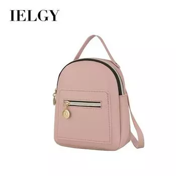 IELGY Простая черная стильная карманная женская сумка на одно плечо большой емкости, рюкзак корейской версии для мобильного телефона