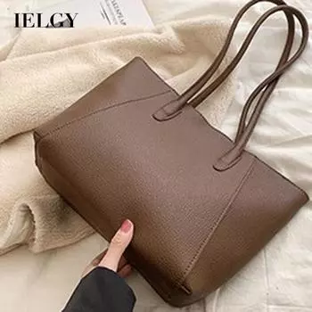 IELGY Простая вместительная сумка-мессенджер в стиле ретро для женщин. хаки