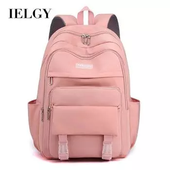 IELGY schoolbag, large-capacity load-reducing casual backpack, fashionable travel computer backpack чёрный