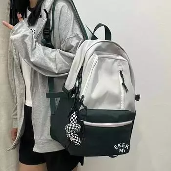 IELGY школьный рюкзак женский ins wind японский продвинутый рюкзак для колледжа wind женский 2022 новый рюкзак для средней школы для старшеклассников