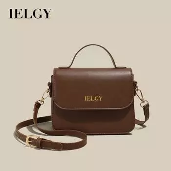 IELGY Стильная и повседневная женская коричневая сумка через плечо IELGY с регулируемым ремешком и магнитной застежкой для повседневного использования коричневый