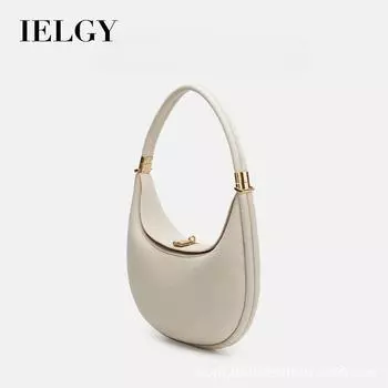IELGY Сумка Crescent, новинка 2024 года, женская нишевая сумка подмышки на одно плечо, легкая роскошная весенне-летняя изогнутая сумка с луной