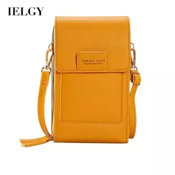 IELGY Сумка для мобильного телефона с сенсорным экраном, женская милая модная смена ключей красный