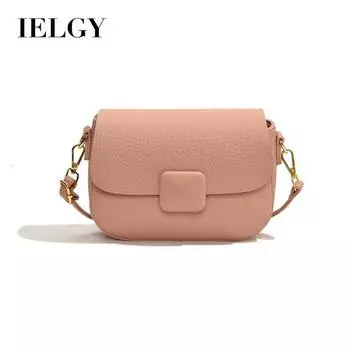IELGY Сумка-мессенджер с розовым узором личи, модная сумочка, высококачественная ретро-сумка небольшого размера. белый