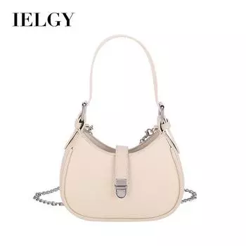 IELGY Сумочка французского нишевого дизайна, женская модная сумка для пельменей, универсальная сумка через плечо с цепочкой розовый