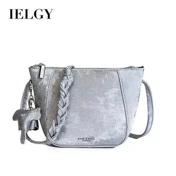 IELGY Универсальная сумка-мессенджер в иностранном стиле, модная сумка-ведро на плечо и подмышку чёрный