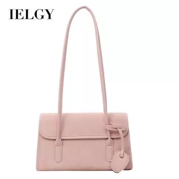 IELGY Вместительная сумка через подмышку, женская универсальная модная портативная сумка через плечо розовый