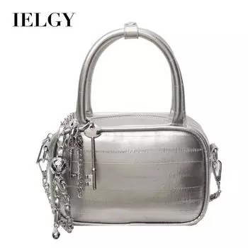 IELGY Высококачественная модная универсальная сумка-мессенджер с рисунком угря, переносная маленькая квадратная сумка бежевый