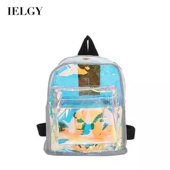 IELGY women s korean style compact travel atmosphere backpack чёрный
