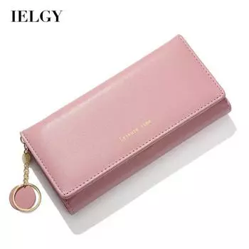 IELGY Women s Korean Style Long Creative Pendant Wallet чёрный