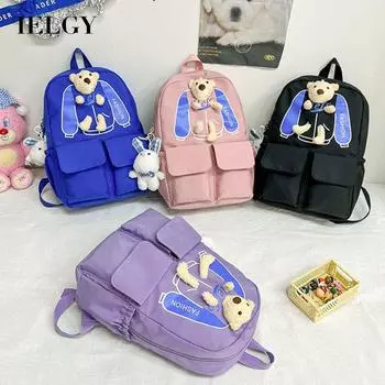 IELGY Женский вместительный легкий модный рюкзак для отдыха на природе розовый