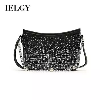 IELGY высококачественная модная сумка через плечо с текстурой, популярная универсальная сумка-ведро в иностранном стиле