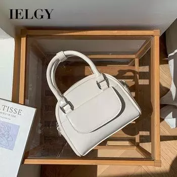 IELGY Женская корейская модная сумка Boston, высококачественная персонализированная мини-портативная маленькая квадратная сумка-мессенджер