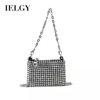 IELGY Женская мини-сумка для переноски аксессуаров с диагональным пролетом