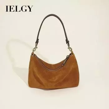 IELGY женская ретро модная сумка, средневековая сумка-мессенджер через плечо коричневый