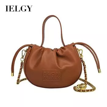 IELGY Женская сумка через плечо с сумкой-облаком, которую можно носить в руке или через плечо. чёрный