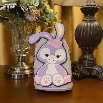 IELGY Женская сумка для мобильного телефона, красный конверт, портативная сумка-мессенджер с кроликом фиолетовый