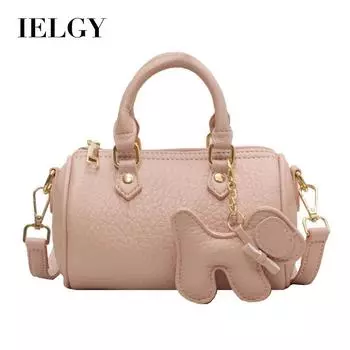 IELGY Женская сумка, летняя универсальная сумка-мессенджер, модная портативная сумка Boston чёрный