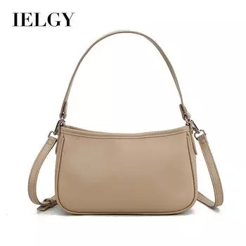 IELGY Женская сумка подмышкой в корейском стиле, переносная сумка через плечо бежевый