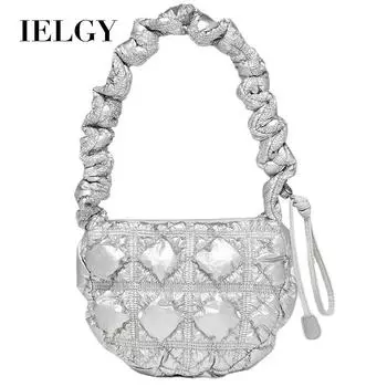 IELGY Женская сумка Silver Cloud, складная, повседневная, универсальная, для ношения на плече