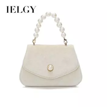 IELGY женская сумка замшевая французская сумка через плечо сумочка белый