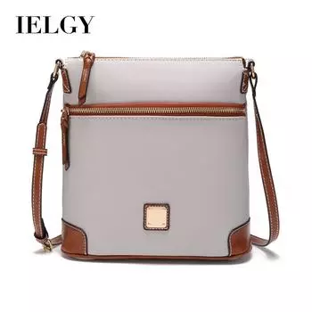 IELGY = Женская винтажная сумка через плечо Pebble Lychee Granular Textured, многоцветная жёлтый