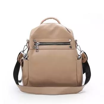 IELGY Женский повседневный однотонный ретро-рюкзак белый