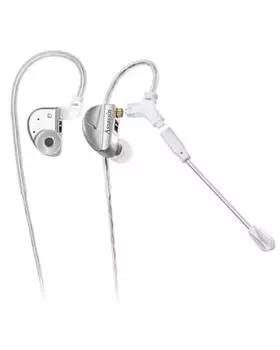 IEM стерео Оснащен 10-миллиметровым динамическим драйвером с кабелем сбалансированного арматурного драйвера с Для мониторинга наушников CVJ-Assassin, наушников. 3,5 мм/Тип-C/USB