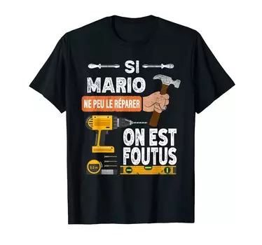 If Mario fix funny when no one else is can t it, it s around. T-shirt чёрный