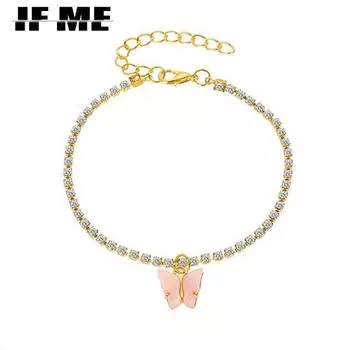 IF ME богемные цветные бусины, ножные браслеты для женщин, летние океанские пляжные браслеты ручной работы в виде ракушек на щиколотке, украшения для ног и ног CS5140102