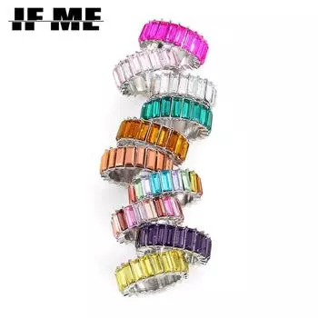 IF ME массивные эстетические кольца Y2K с сердцем любви Инь Ян для женщин и девочек, цвета: золото, серебро, капельное масло, эмаль, металлическое кольцо на палец, модные ювелирные изделия Style 1