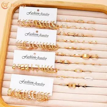 IF ME полое сердце, кольцо с бабочкой, комплект серег для женщин, серьги с искусственным жемчугом и кристаллами, аксессуары, ювелирные изделия