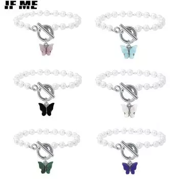 IF ME Ретро браслет-бабочка Элегантные браслеты Аксессуары для волос Головной убор 1