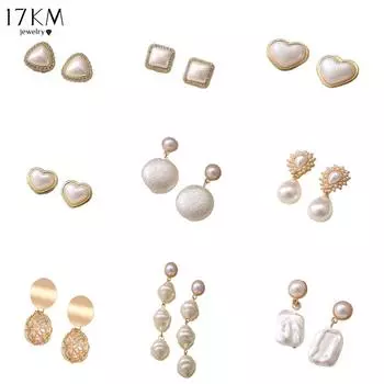 IF ME Ретро серьги-капли в форме сердца с бриллиантами, золотые серьги, ювелирные аксессуары 9