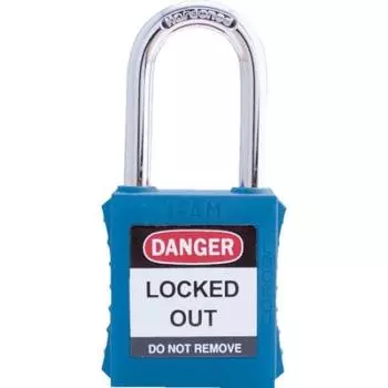 Ifam Lockout Padlock Steel Shackle Blue 044740