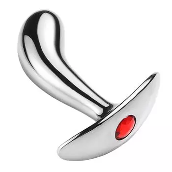 Ifukens Anal Plug Stainless Steel Anal Goods Anal Dildo Beginner Thin Anal Expansion Anal Development Thumb Type Snake Head Type Anal Plug Going Out