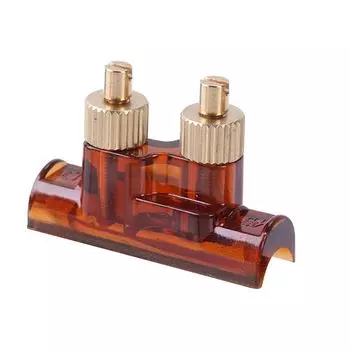 ifundom Erhu Tuner, Erhu Tuning Tool, Erhu Parts, Musical Instrument Accessories, Erhu Tuning Tool, Erhu Clip, Erhu Fine Tuner, Plastic, Brown