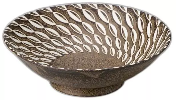 Iga Matte Leaf Noodle Bowl x x Noodle Bowl Setomonohonpo 8.0 [25.2 25.2 7.7cm]