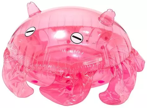 Igarashi Float Mendako Float 131 x 130 cm Inflated size Body 85 x 46 cm including Size including feet 120 x 46 cm size approx. (ширина) (height, ears)