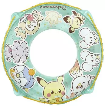 Igarashi Pokepiece 80cm Ukiwa Mint Green The inner circumference of the inflated float is approximately (с веревкой) 105-110cm AQD-80B мятный зеленый