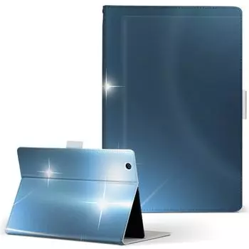 igcase Fire HD 8 released in Exclusive notebook direct pasting blue 000419 (8th generation, 2018) case, type, cover, type, glitter, light,