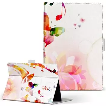 igcase Fire HD 8 выпущен в эксклюзивном ноутбуке прямого склеивания музыкального красочного 007858 (8-е поколение, 2018) чехол, крышка, тип, цветок,