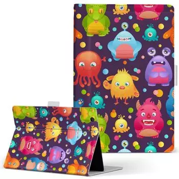 igcase Fire HD 8 выпущен в эксклюзивном ноутбуке с прямой вставкой красочного персонажа 008664 (8-е поколение, 2018) кейс, тип, крышка, тип, монстр,