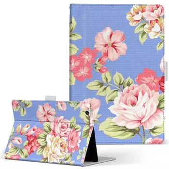 igcase Fire HD 8 выпущен в эксклюзивном ноутбуке с прямой склейкой, цветочно-синий 004879 (8-е поколение, 2018) случай, тип, обложка, тип, иллюстрация,