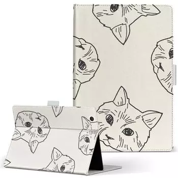 igcase Fire HD 8 выпущен в эксклюзивном ноутбуке с прямой вставкой иллюстрации животного 010693 (8-е поколение, 2018) кейс, тип, крышка, тип, кот,