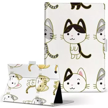 igcase Fire HD 8 выпущен в специальном чехле для ноутбука с чехлом прямого склеивания Иллюстрация Кошка Кошка 008860 (8-е поколение, 2018)