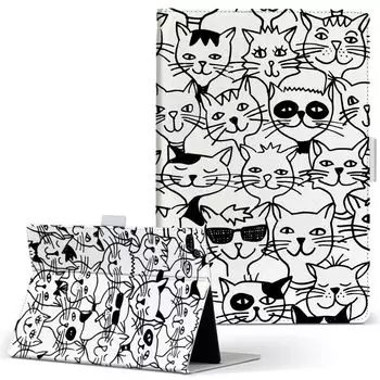 igcase Fire HD 8 выпущен в специальном ноутбуке с прямой вставкой иллюстрации животного 010229 (8-е поколение, 2018) кейс, тип, крышка, тип, кот,