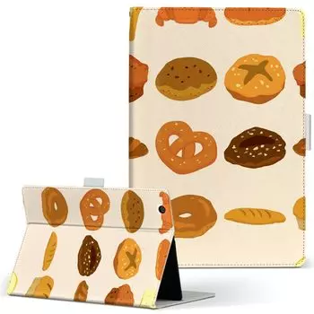 igcase Fire HD 8 выпущен в специальном ноутбуке с прямой вставкой, иллюстрация 004809 (8-е поколение, 2018) случай, тип, крышка, тип, еда, хлеб,