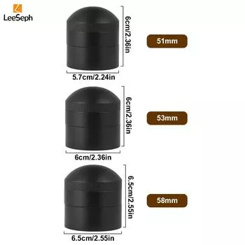 Игла для кофейной пудры Leeseph, 51/53/58 мм, ручная регулируемая глубина размешивания кофе с основанием, для дома, кухни, бара, кафе